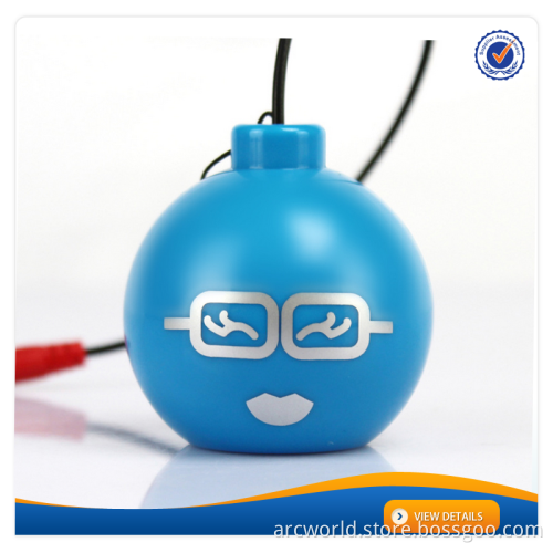 AWS092 Smile Face Mini Amplifier Powerful Boombox Speaker